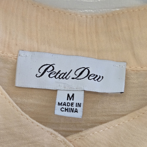 Petal Dew NWT Ruffled Blouse Medium - Picture 6 of 9